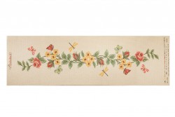 Κέντημα τραβέρσα 40X135cm σε σχέδιο άνθη